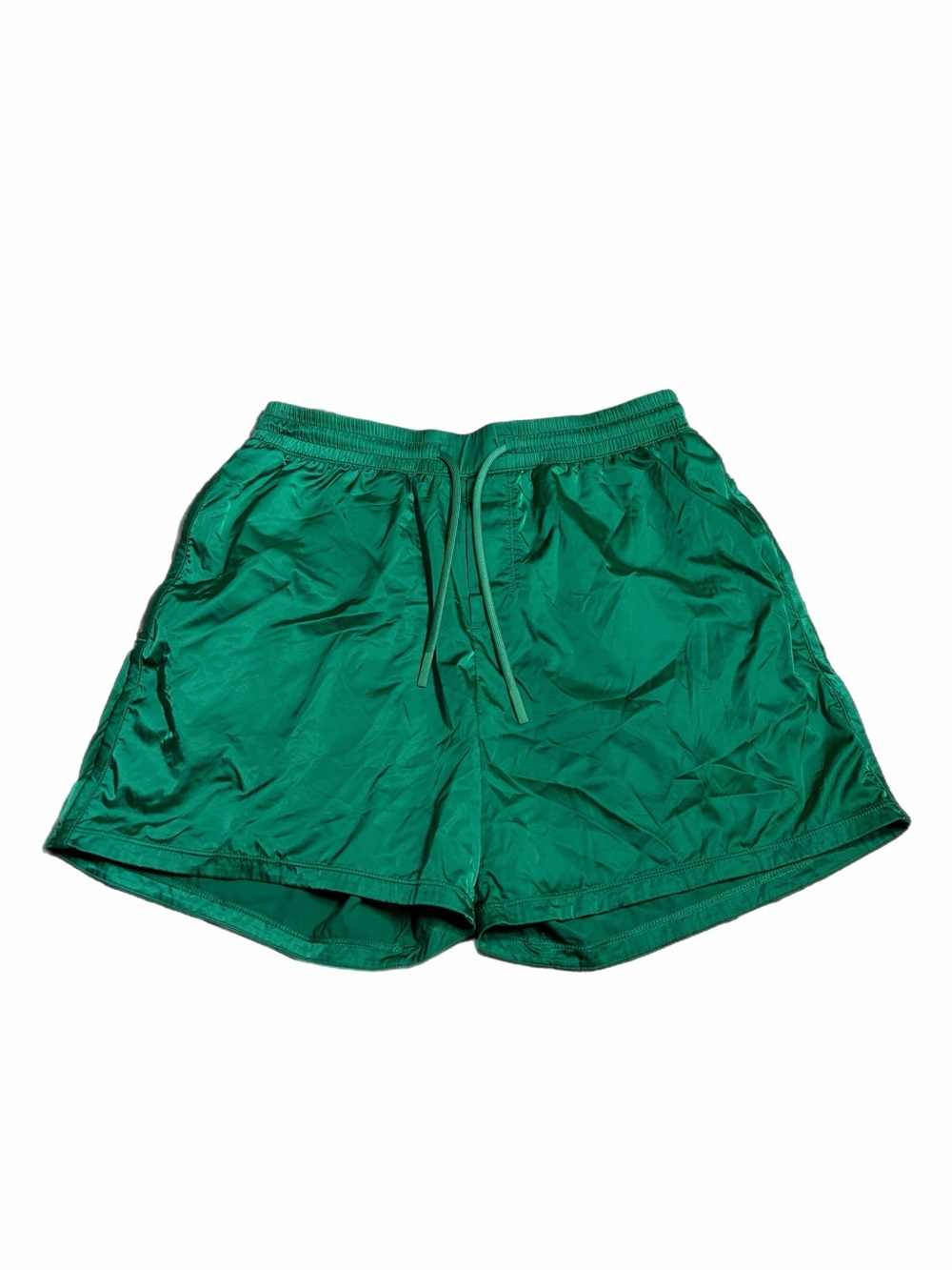 NWOT Lululemon Stretch Satin Nylon Short (Raceway Green) Size M